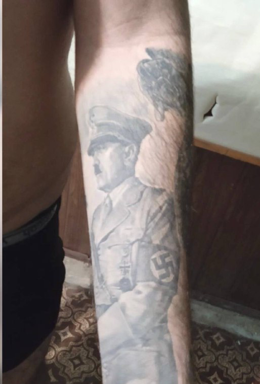 High Quality Azov Member AH Blank Meme Template