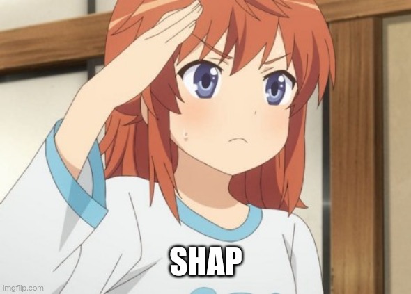 shap | SHAP | image tagged in shap,anime,anime girl,salute | made w/ Imgflip meme maker