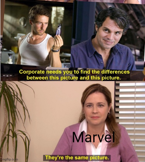 Both are canon | Marvel | image tagged in memes,they're the same picture | made w/ Imgflip meme maker