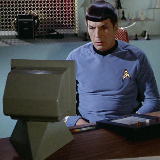 Mr. Spock's Commodore 64 Blank Meme Template