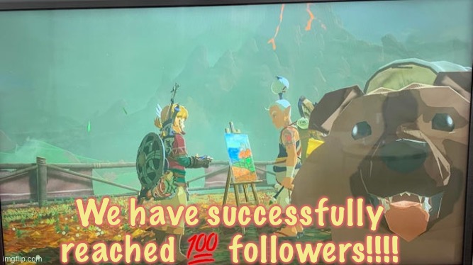AYYYYY | We have successfully reached 💯 followers!!!! | image tagged in doggo | made w/ Imgflip meme maker