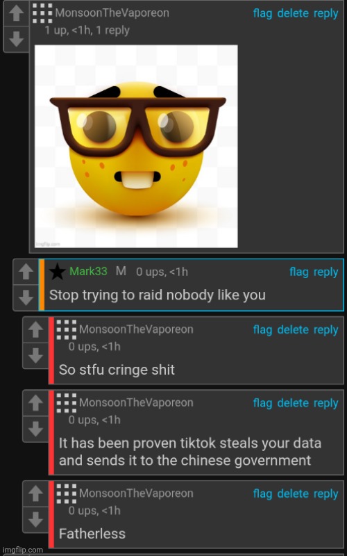 I got my comments deleted. It was worth it | made w/ Imgflip meme maker