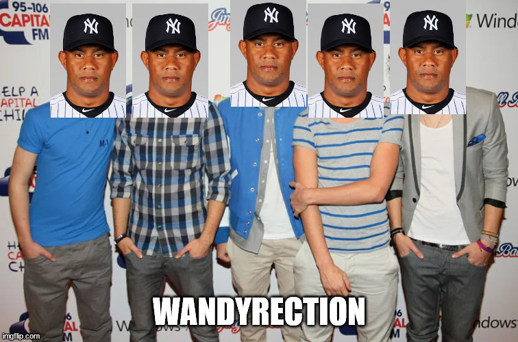 Wandyrection | WANDYRECTION | image tagged in yankees | made w/ Imgflip meme maker