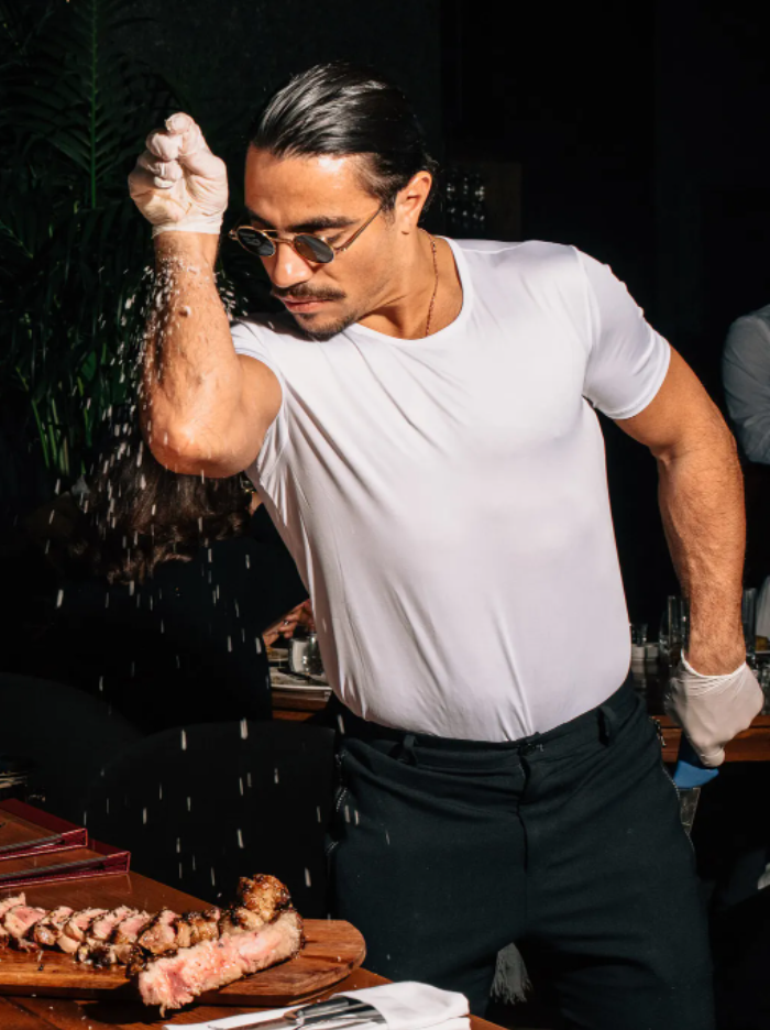 High Quality Salt Bae Blank Meme Template