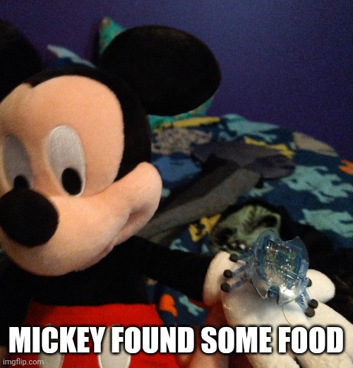 MICKEY FOUND SOME FOOD | made w/ Imgflip meme maker