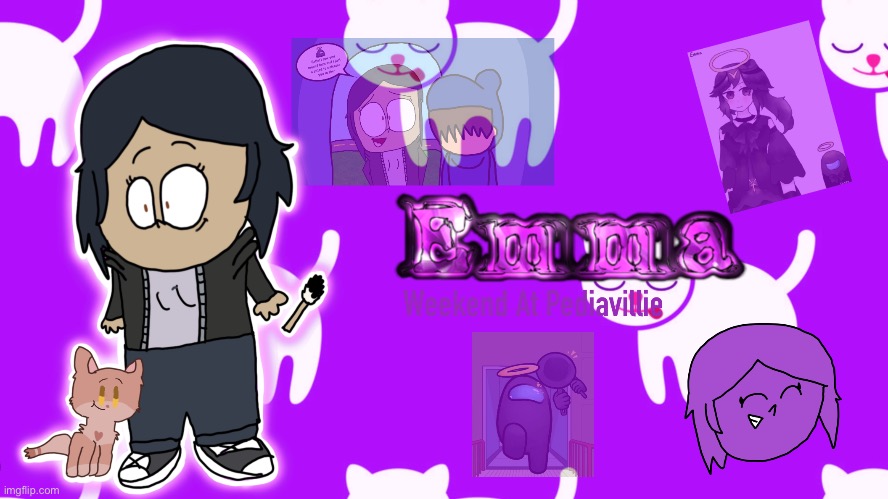 Emma Wallpaper (And Shrimp) | made w/ Imgflip meme maker