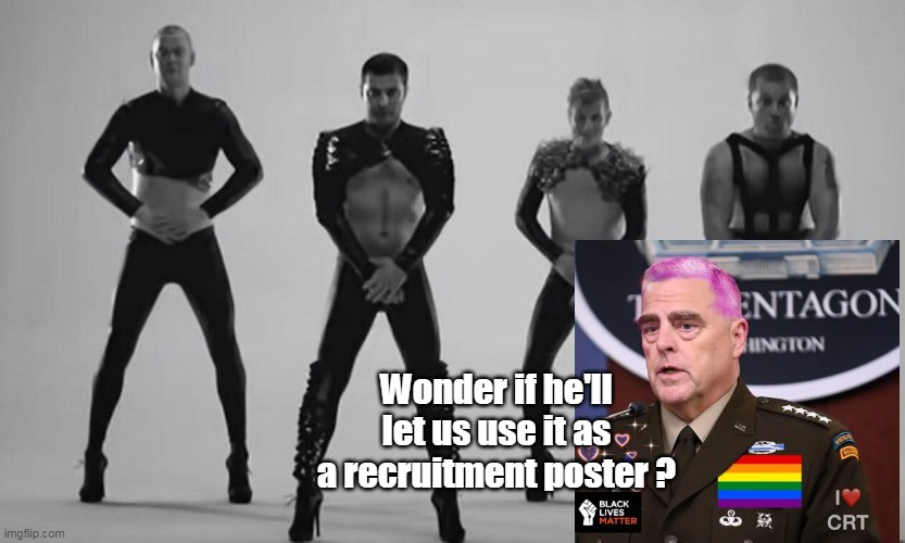 Wonder if he'll let us use it as a recruitment poster ? | made w/ Imgflip meme maker