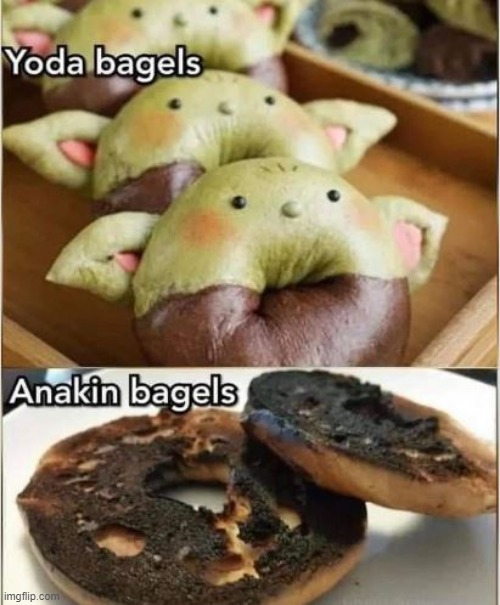 Yum | image tagged in star wars,yoda,anakin skywalker | made w/ Imgflip meme maker