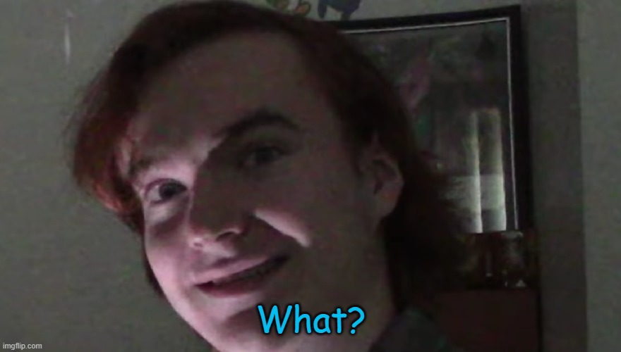Tad ''What?'' | image tagged in tad ''what '' | made w/ Imgflip meme maker