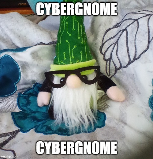 Cybergnome | made w/ Imgflip meme maker