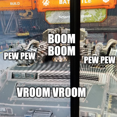 VROOM VROOM PEW PEW BOOM BOOM PEW PEW | made w/ Imgflip meme maker