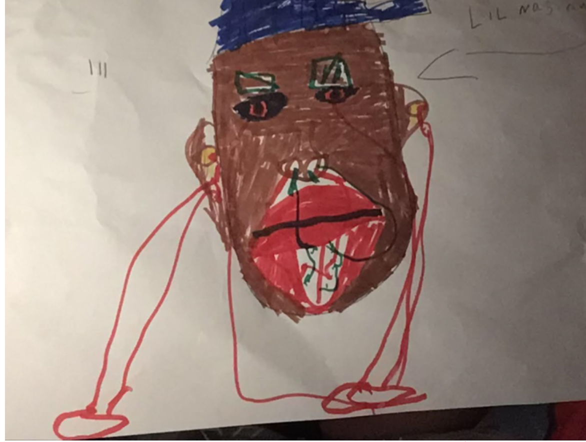High Quality Lil nas nus nus Blank Meme Template
