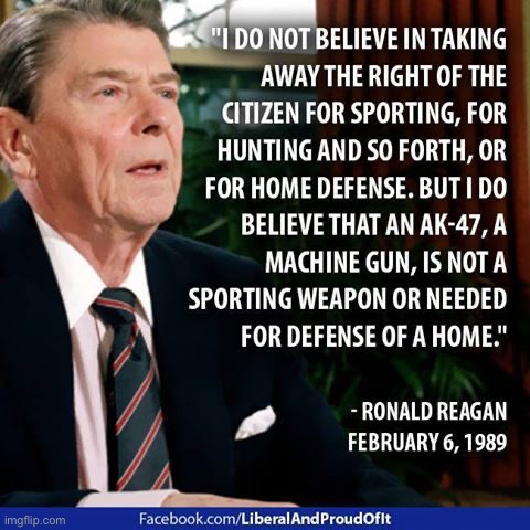 Ronald Reagan quote gun control | image tagged in ronald reagan quote gun control | made w/ Imgflip meme maker