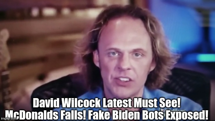 David Wilcock Latest Must See!  McDonalds Falls! Fake Biden Bots Exposed!  (Video)