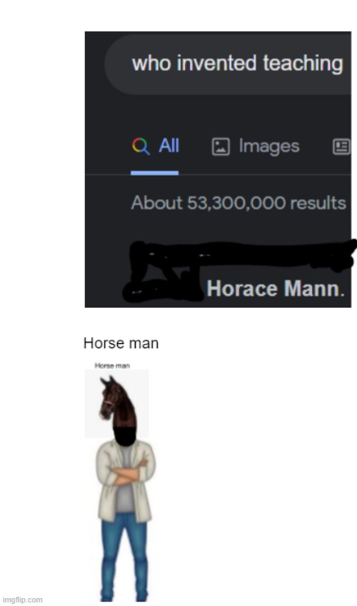 Horse man | image tagged in good meme | made w/ Imgflip meme maker