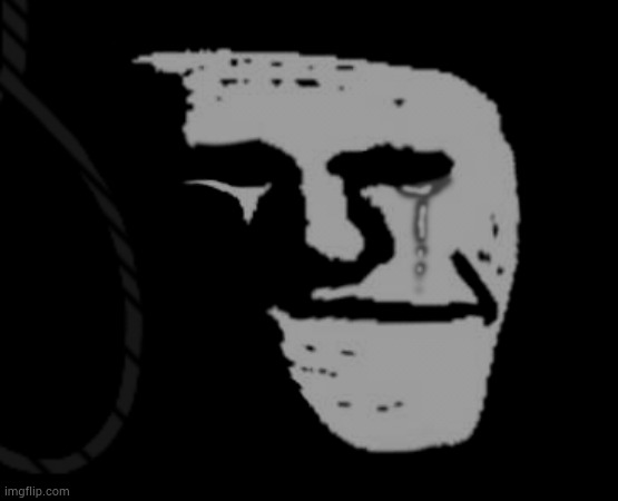 Suicidal Troll | image tagged in suicidal troll | made w/ Imgflip meme maker