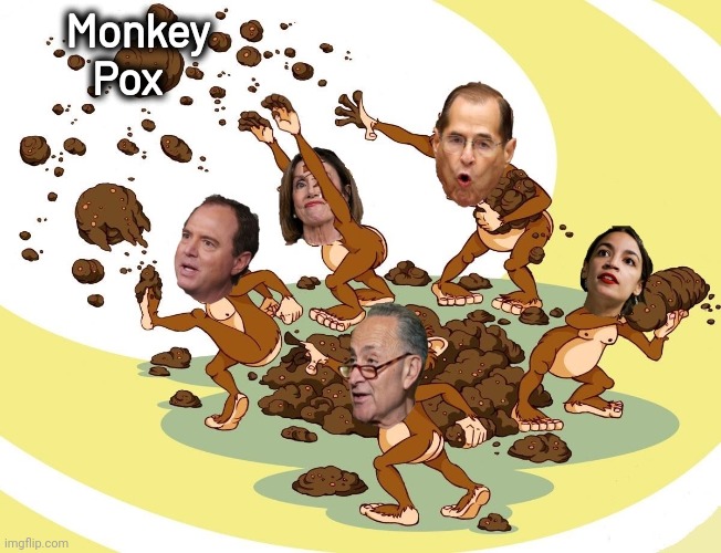 A new disease to cheat another Election | Monkey
         Pox | image tagged in flinging poop,new world order,primary,politicians suck,see nobody cares | made w/ Imgflip meme maker