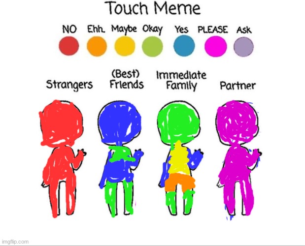 i was a little bored | image tagged in lgbtq,touch meme | made w/ Imgflip meme maker