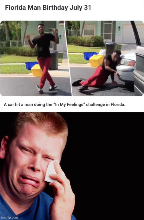 Pain | image tagged in ouch,florida man,news,car,memes,july 31st my birthday | made w/ Imgflip meme maker