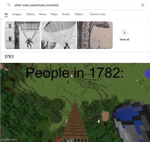 It takes more skill | People in 1782: | image tagged in memes,funny memes,funny,funny with extra words,i ran out of ideas | made w/ Imgflip meme maker