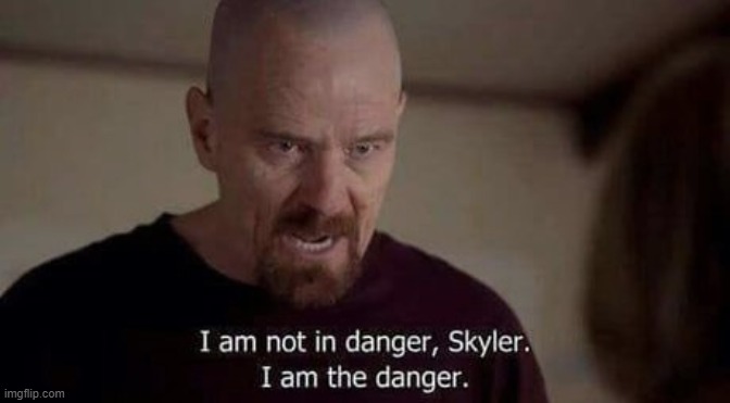 I am the danger | image tagged in i am the danger | made w/ Imgflip meme maker