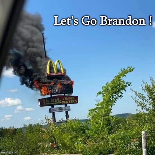 Changing gas prices every minute has overheated the system | Let's Go Brandon ! | image tagged in brandon,joe biden,gas prices,inflation | made w/ Imgflip meme maker