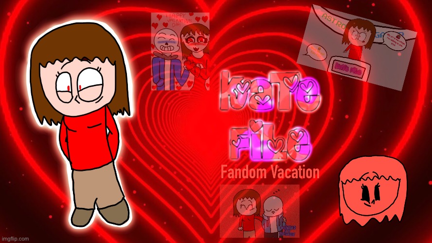 Kate File Wallpaper (idk why I did her lol) | made w/ Imgflip meme maker