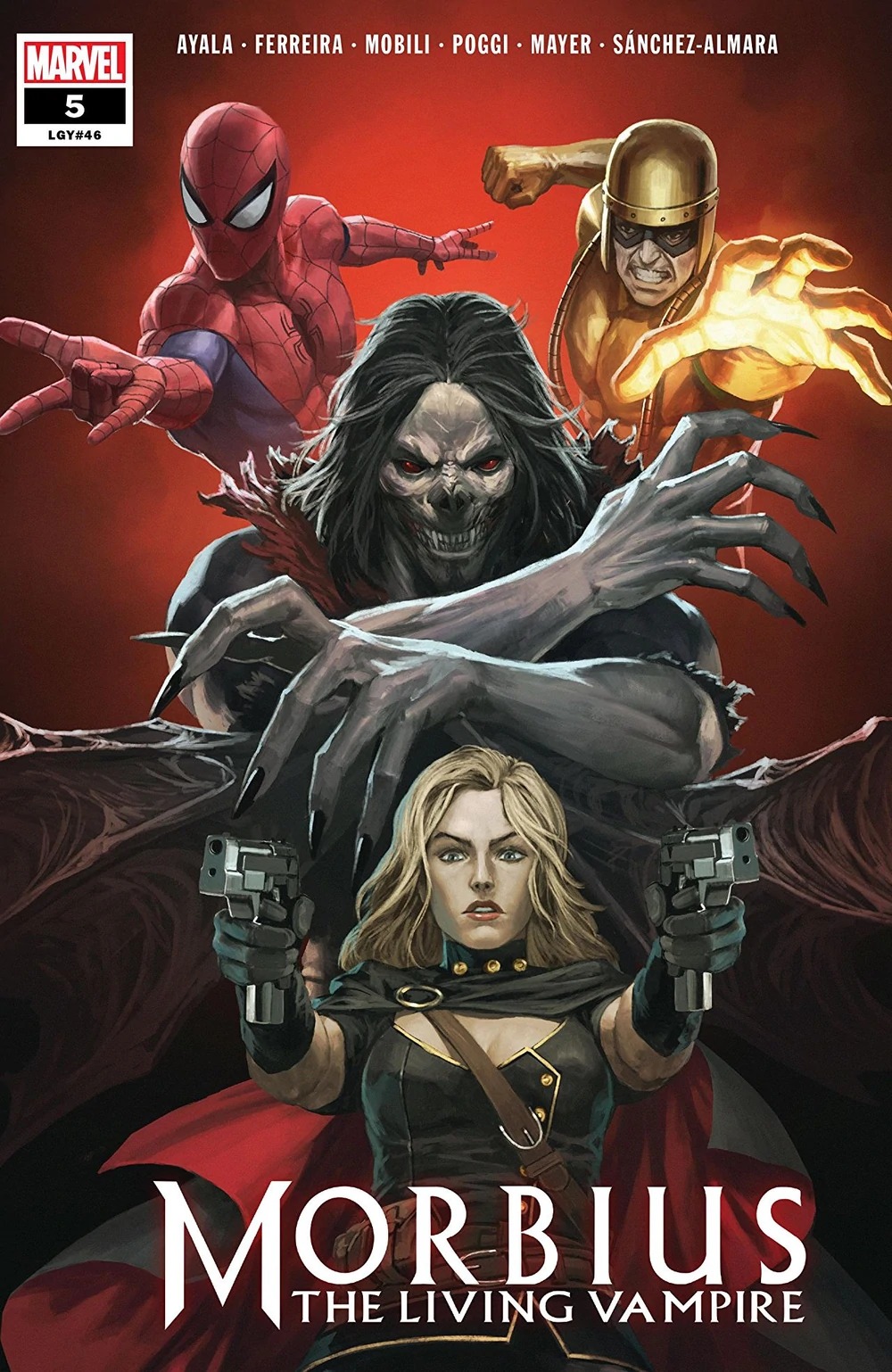 Morbius Comic Book Cover Blank Meme Template