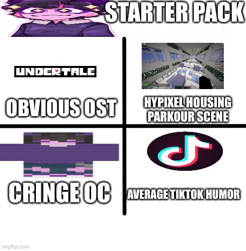 Blank Starter Pack Meme - Imgflip