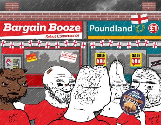 Average day at Poundland Blank Meme Template