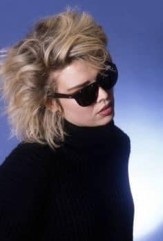 Kim Wilde sunglasses Blank Meme Template