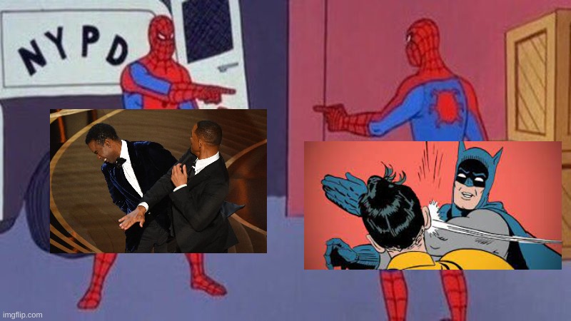 wtf | image tagged in spiderman pointing at spiderman | made w/ Imgflip meme maker