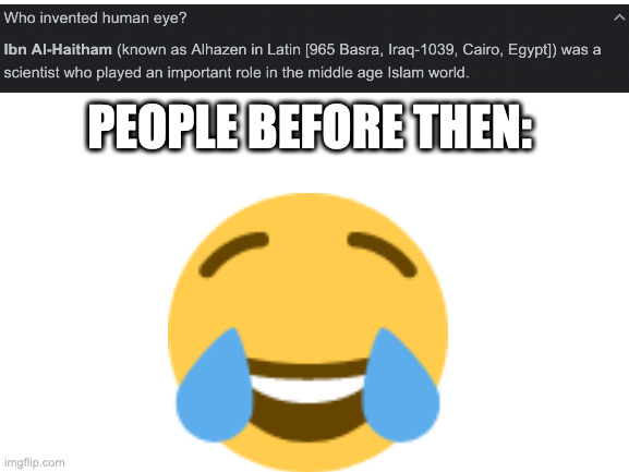 no eyes | PEOPLE BEFORE THEN: | image tagged in blank white template | made w/ Imgflip meme maker