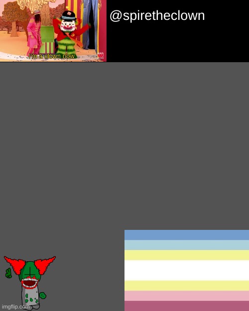 Spiretheclown template | image tagged in spiretheclown template | made w/ Imgflip meme maker
