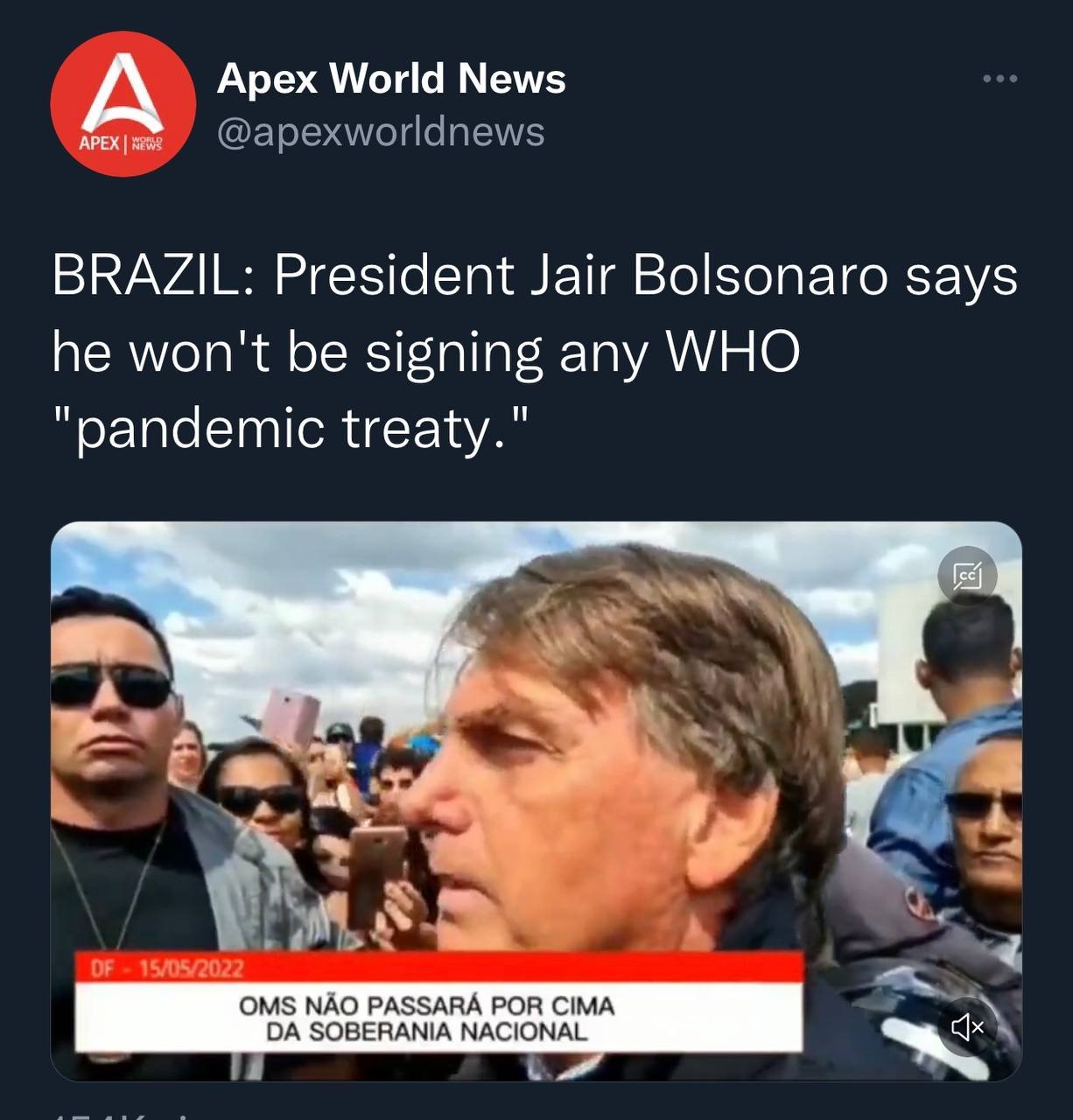 Brazil Won't be Signing any WHO Plandemic Treaty: Uncuck Europe | image tagged in brazil,plandemic,who treaty,uncuck europe,cucks,screw the nwo | made w/ Imgflip meme maker