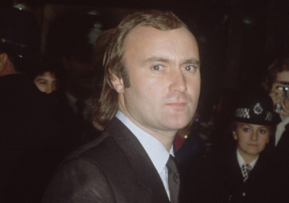 High Quality Phil Collins mullet Blank Meme Template