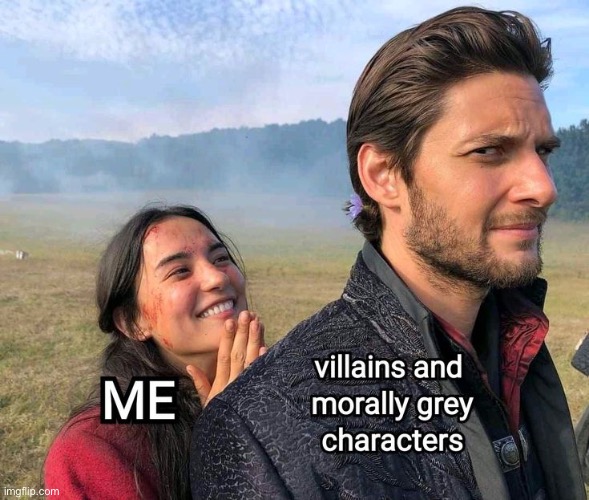 they’re hawt | image tagged in villain,hot | made w/ Imgflip meme maker