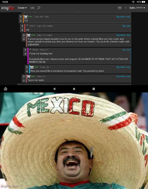 image tagged in hispanic attacks | made w/ Imgflip meme maker