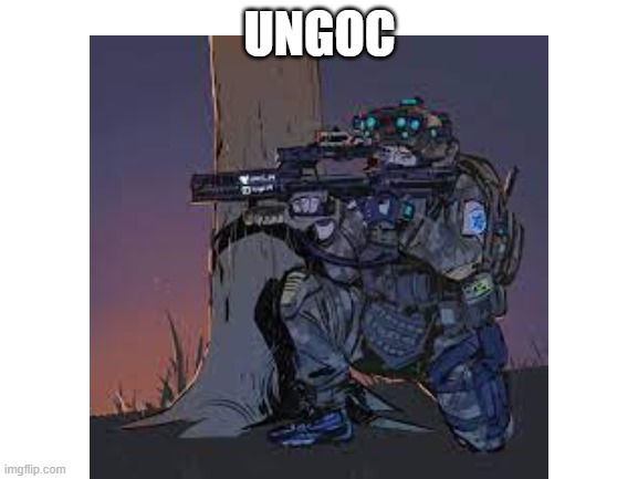 UNGOC Soldier | UNGOC | image tagged in scp,art | made w/ Imgflip meme maker