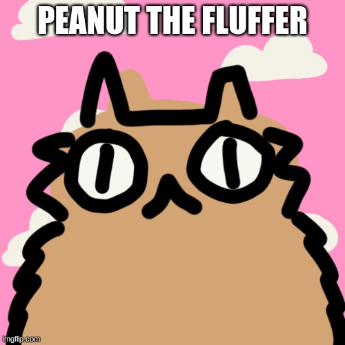 peanut the fluffer | PEANUT THE FLUFFER | image tagged in peanut the fluffer | made w/ Imgflip meme maker