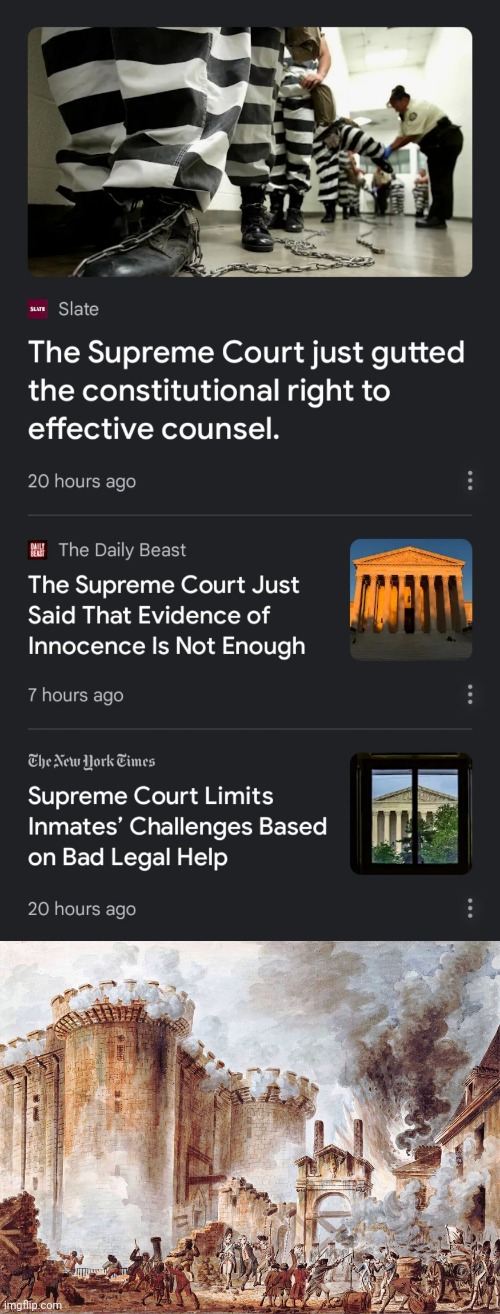 The Supreme Kangaroo Court | image tagged in illegitimate trump justices,tyranny,corrupt law,storming of the bastille | made w/ Imgflip meme maker