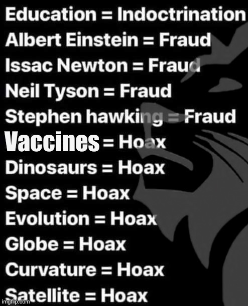 Can you spot the hoaxes & frauds? #LeftistIndoctrination #SpotTheFakes | Vaccines | image tagged in learn,to,spot,the,fakes,conservative party | made w/ Imgflip meme maker
