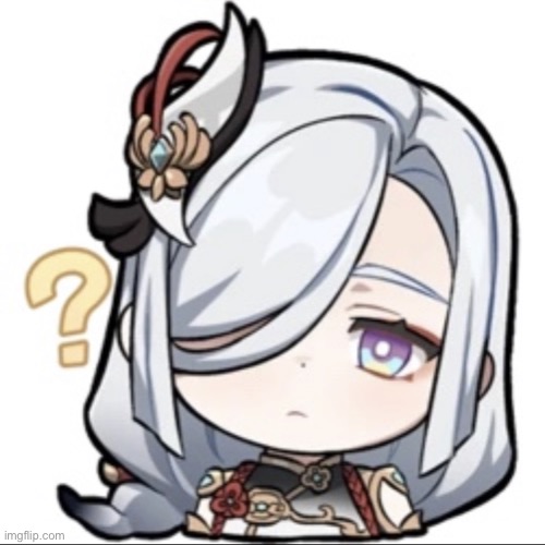 image tagged in shenhe confused | made w/ Imgflip meme maker