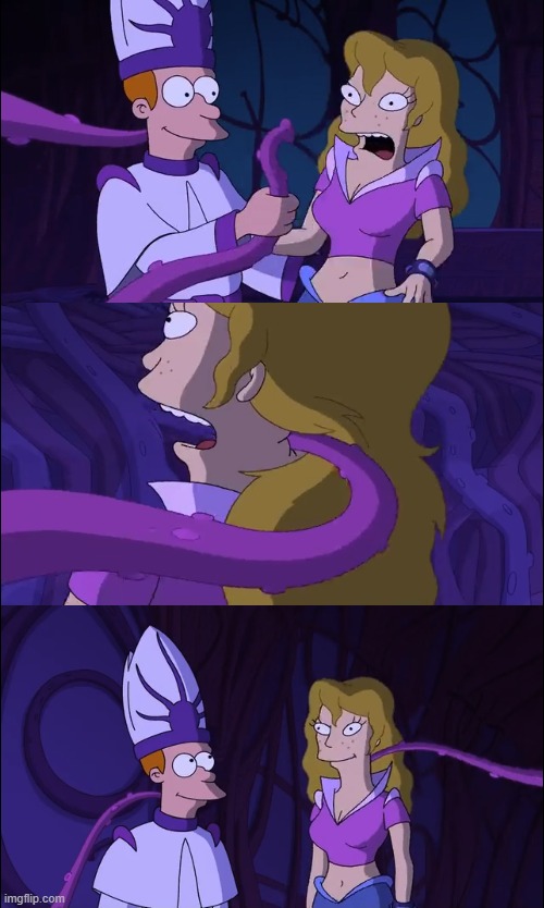 Love the Tentacle | image tagged in futurama | made w/ Imgflip meme maker