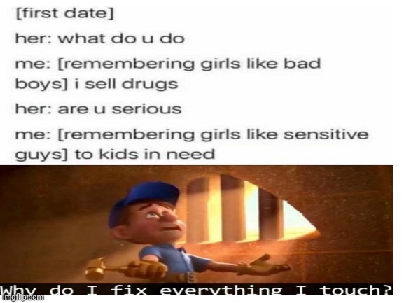 oof | image tagged in bad date | made w/ Imgflip meme maker