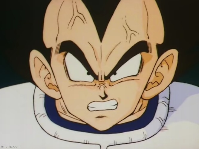 Angry Vegeta (DBZ) | image tagged in angry vegeta dbz | made w/ Imgflip meme maker