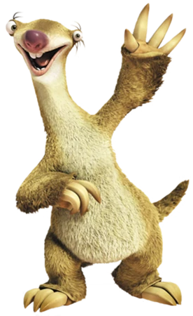 Sid the Sloth Blank Meme Template