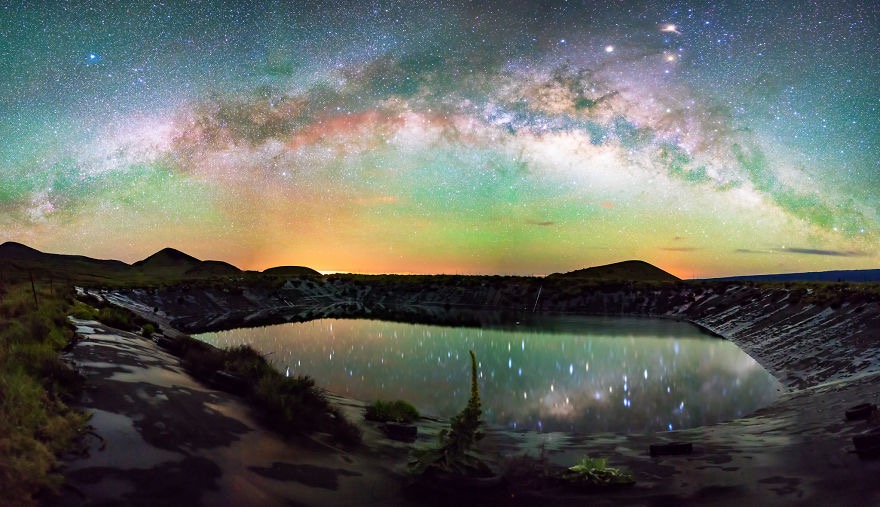 Milky Way Galaxy. Photo credit: Ulderico Granger | image tagged in awesome,pics,photography | made w/ Imgflip meme maker