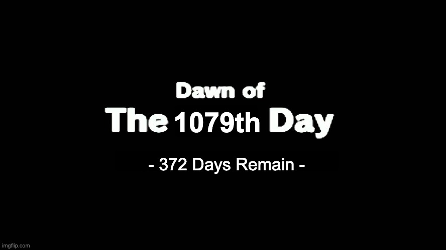 Waiting for Breath of the Wild 2 | 1079th; - 372 Days Remain - | image tagged in the legend of zelda breath of the wild,sequel to breath of the wild,majora's mask,countdown,memes,waiting | made w/ Imgflip meme maker