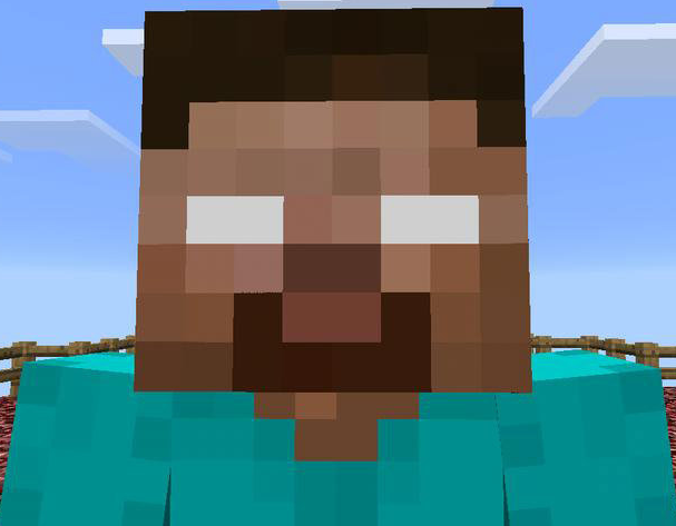 Herobrine Blank Meme Template